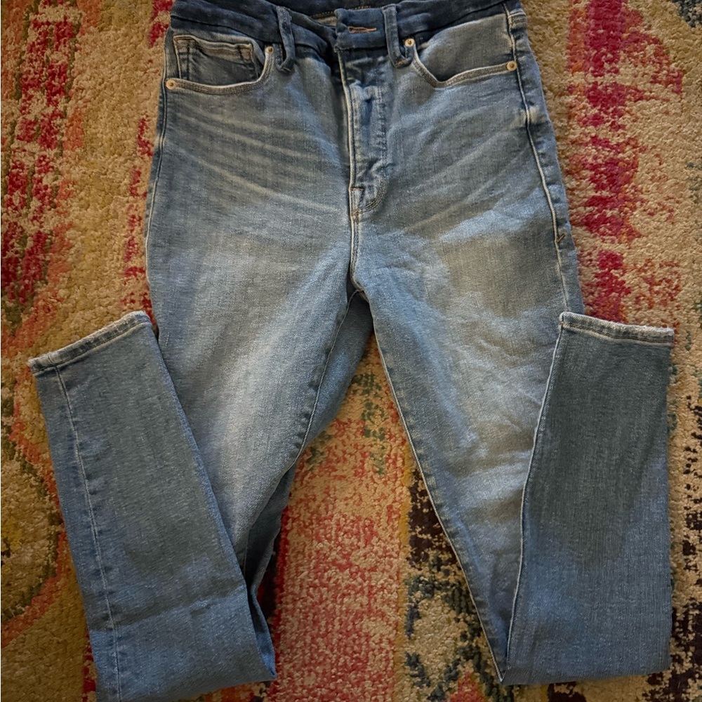Good American Good Waist Skinny Jeans